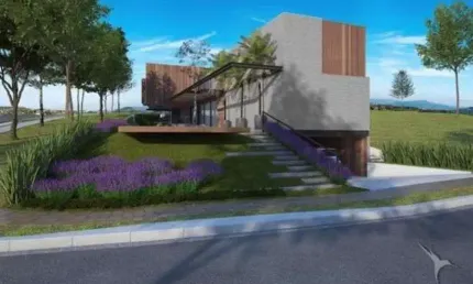 Casa de condomínio para venda possui 470 metros quadrados com 4 quartos