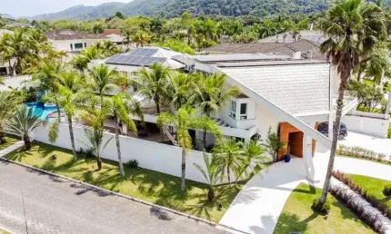 Casa alto padrão no condomínio jardim acapulco em guarujá - sp