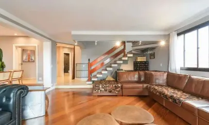 Duplex para venda tem 405 metros quadrados com 5 quartos em indianópolis - são paulo - sp