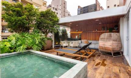 Cobertura porteira fechada à venda em Vila Nova Conceição, São Paulo - SP