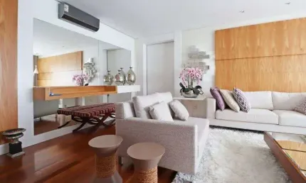 Apartamento mobiliado para venda no Wonders Galleria no Fazenda São Quirino em Campinas - SP.