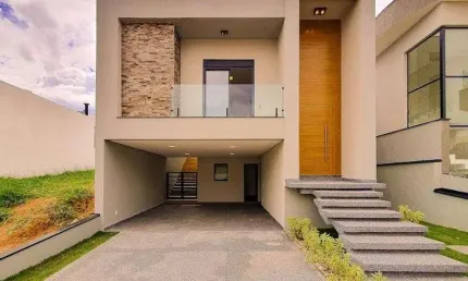 Casa de condomínio sobrado para venda possui 200 metros quadrados com 3 quartos