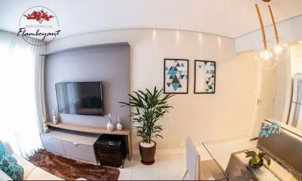 Apartamento para venda possui 51 metros quadrados com 2 quartos em Jardim Flamboyant - Campinas - SP