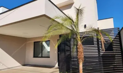 Ótima Casa Térrea Nova À Venda no Condomínio Terras da Estância - Paulínia - SP.