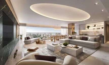 Apartamento alto padrão à venda no Condomínio Petra no Brooklin em São Paulo - SP