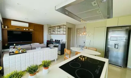 Apartamento mobiliado à venda no Condomínio Talipô no Fazenda Santa Cândida em Campinas - SP.