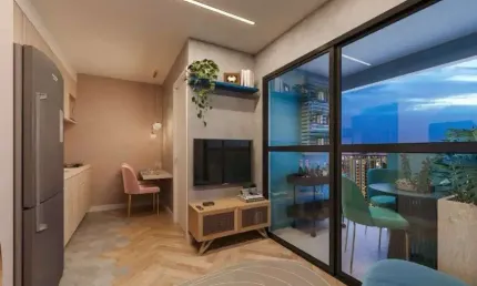 Apartamento à venda no Nurban Liberdade na Liberdade em São Paulo - SP