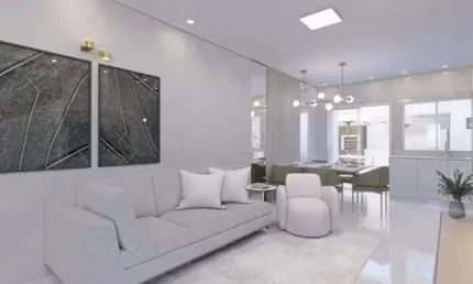 Casa sobrado à venda no condomínio Vila Hipica Residence no Jardim Coronel em Itanhaém - SP