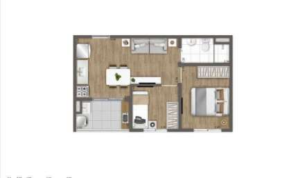 Apartamento à venda no Condomínio Kazzas Park Nova Atlântica em Socorro em São Paulo - SP