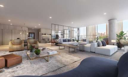 Apartamento de alto padrão à venda no Condomínio Helbor Jardins no Jardins em São Paulo- SP