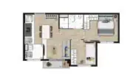 Apartamento à venda no Condomínio K Vila Mascote na Vila Mascote em São Paulo - SP