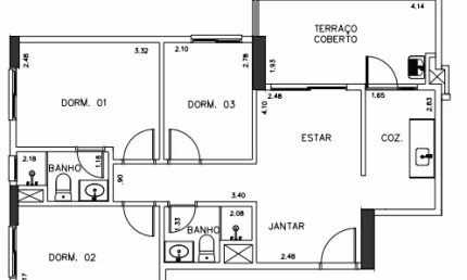Apartamento à venda no Condomínio Gran Kazzas Sacomã em Sacomã em São Paulo - SP