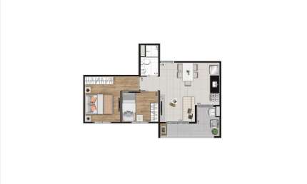 Apartamento à venda no Condomínio Gran Kazzas Sacomã Club em Sacomã em São Paulo - SP