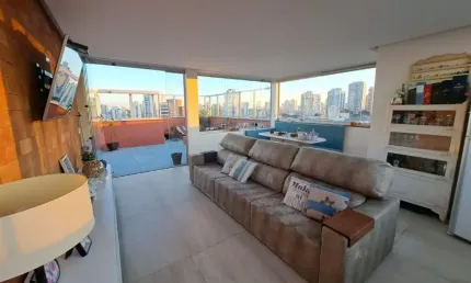 Cobertura duplex á venda no condomínio Carballeda na Vila Dom Pedro em São Paulo - SP