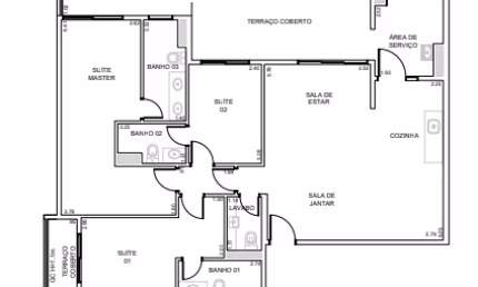 Apartamento alto padrão à venda no Condomínio Villa Pio no Alto da Lapa em São Paulo - SP