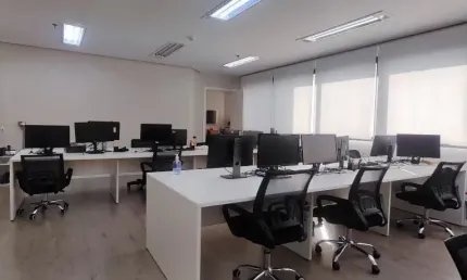Conjunto comercial para locação no edifício setin tower no bairro vila olímpia - sp