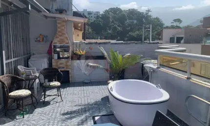 Cobertura / Penthouse à venda 3 Quartos, 1 Suite, 1 Vaga, 117M², Massaguaçu, Caraguatatuba - SP | Aquarius
