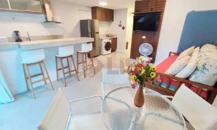 Apartamento para locação 1 quarto, 1 vaga, 55m², martim de sá, caraguatatuba - sp | yate club