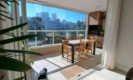 Apartamento para locação com 172 metros 3 suítes no Tamboré