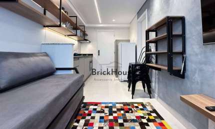 Apartamento com 1 dormitório à venda, 27 m² por R$ 425.000,00 - Barra Funda - São Paulo/SP