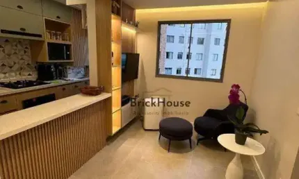 Apartamento com 1 dormitório à venda, 30 m² por r$ 380.000,00 - várzea da barra funda - são paulo/sp