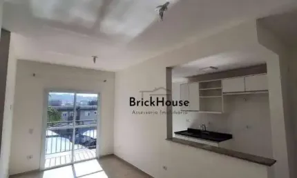 Apartamento com 2 dormitórios para alugar, 57 m² por R$ 2.400/mês - Jardim Villaça - São Roque/SP