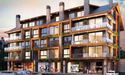 Apartamento 01 Dorm. à venda no Bairro Centro com 56 m² de área privativa - 1 vaga de garagem