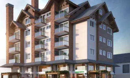 Apartamento 01 Dorm. à venda no Bairro Centro com 44 m² de área privativa - 1 vaga de garagem