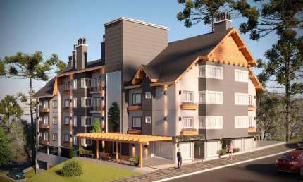 Apartamento 01 Dorm. à venda no Bairro Moura com 42 m² de área privativa - 1 vaga de garagem