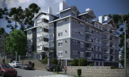 Apartamento 03 Dorm. à venda no Bairro Centro com 99 m² de área privativa - 2 vagas de garagem