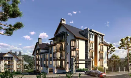 Apartamento 01 Dorm. à venda no Bairro Centro com 60 m² de área privativa - 1 vaga de garagem