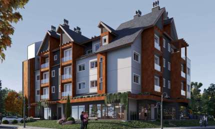 Apartamento 02 Dorm. à venda no Bairro Avenida Central com 88 m² de área privativa - 1 vaga de garagem