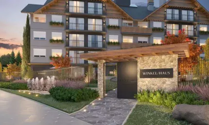 Apartamento 01 Dorm. à venda no Bairro Centro com 62 m² de área privativa - 1 vaga de garagem
