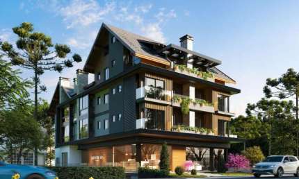 Apartamento 01 Dorm. à venda no Bairro Centro com 50 m² de área privativa - 1 vaga de garagem
