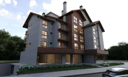 Apartamento 01 Dorm. à venda no Bairro Centro com 53 m² de área privativa - 1 vaga de garagem