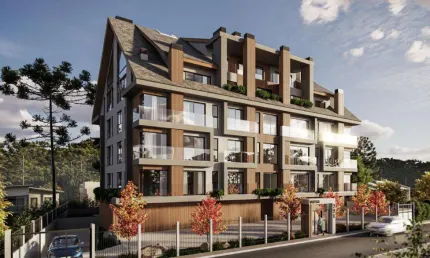 Apartamento 02 Dorm. à venda no Bairro Avenida Central com 85 m² de área privativa - 1 vaga de garagem
