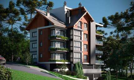 Apartamento 02 Dorm. à venda no Bairro Carniel com 119 m² de área privativa - 2 vagas de garagem