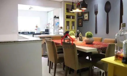 Sobrado com 3 dormitórios à venda, 196 m² por R$ 850.000,00 - Parque das Nações - Santo André/SP
