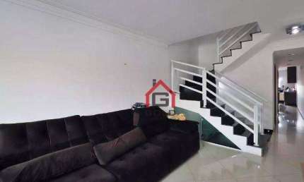 Sobrado com 3 dormitórios à venda, 206 m² por R$ 860.000,00 - Vila Francisco Matarazzo - Santo André/SP