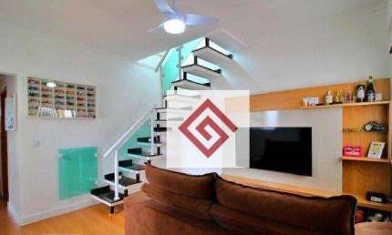 Cobertura à venda, 88 m² por R$ 435.000,00 - Vila Tibiriçá - Santo André/SP
