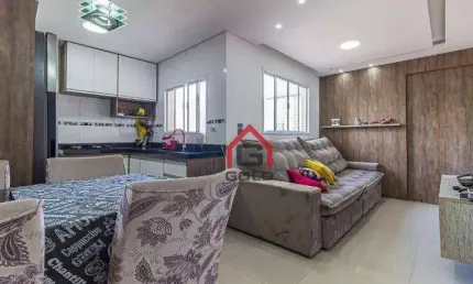 Cobertura com 2 dormitórios à venda, 108 m² por r$ 430.000,00 - parque novo oratório - santo andré/sp