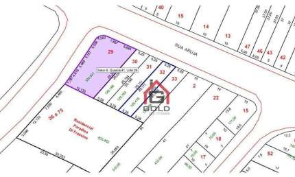 Terreno à venda, 350 m² por R$ 1.200.000,00 - Vila Curuçá - Santo André/SP