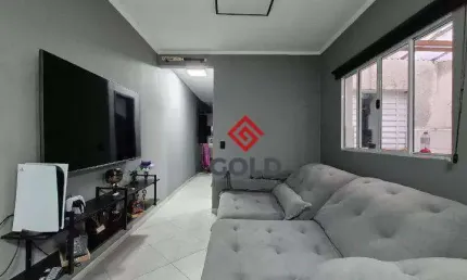 Apartamento com 2 dormitórios à venda, 52 m² por R$ 290.000,00 - Vila Humaitá - Santo André/SP