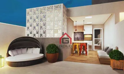 Cobertura à venda, 74 m² por R$ 375.000,00 - Vila Eldízia - Santo André/SP