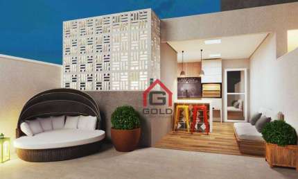 Cobertura com 2 dormitórios à venda, 84 m² por R$ 470.000,00 - Vila Eldízia - Santo André/SP