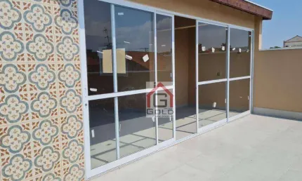 Cobertura à venda, 96 m² por R$ 430.000,00 - Vila Camilópolis - Santo André/SP
