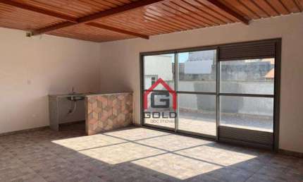 Cobertura à venda, 152 m² por R$ 600.000,00 - Vila Camilópolis - Santo André/SP