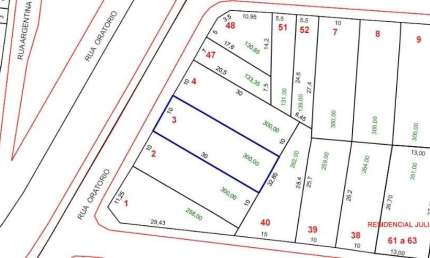 Terreno à venda, 300 m² por R$ 900.000,00 - Bangu - Santo André/SP
