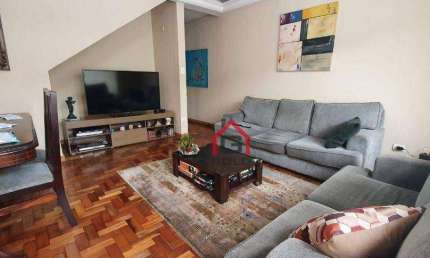 Sobrado com 3 dormitórios à venda, 165 m² por R$ 852.000,00 - Jardim - Santo André/SP