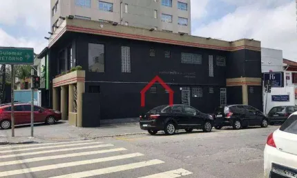 Salão para alugar, 220 m² por r$ 16.597,00/mês - jardim - santo andré/sp